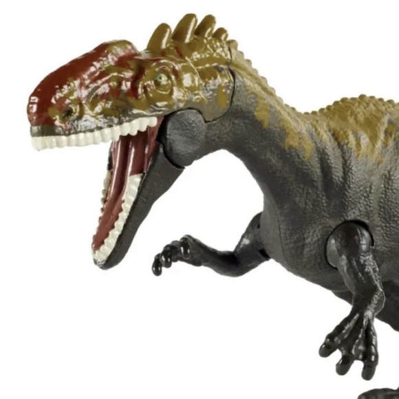 Mattel Jurassic World Toys Camp Cretaceous Savage Strike Monolophosaurus 2021 - Picture 4 of 8